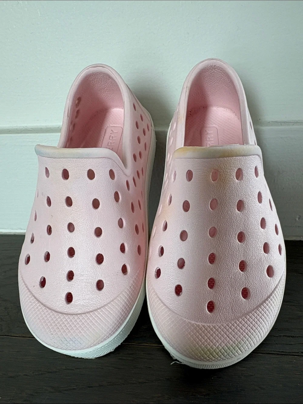 Sperry Kids 7 - Pink Slip-On Water Shoes